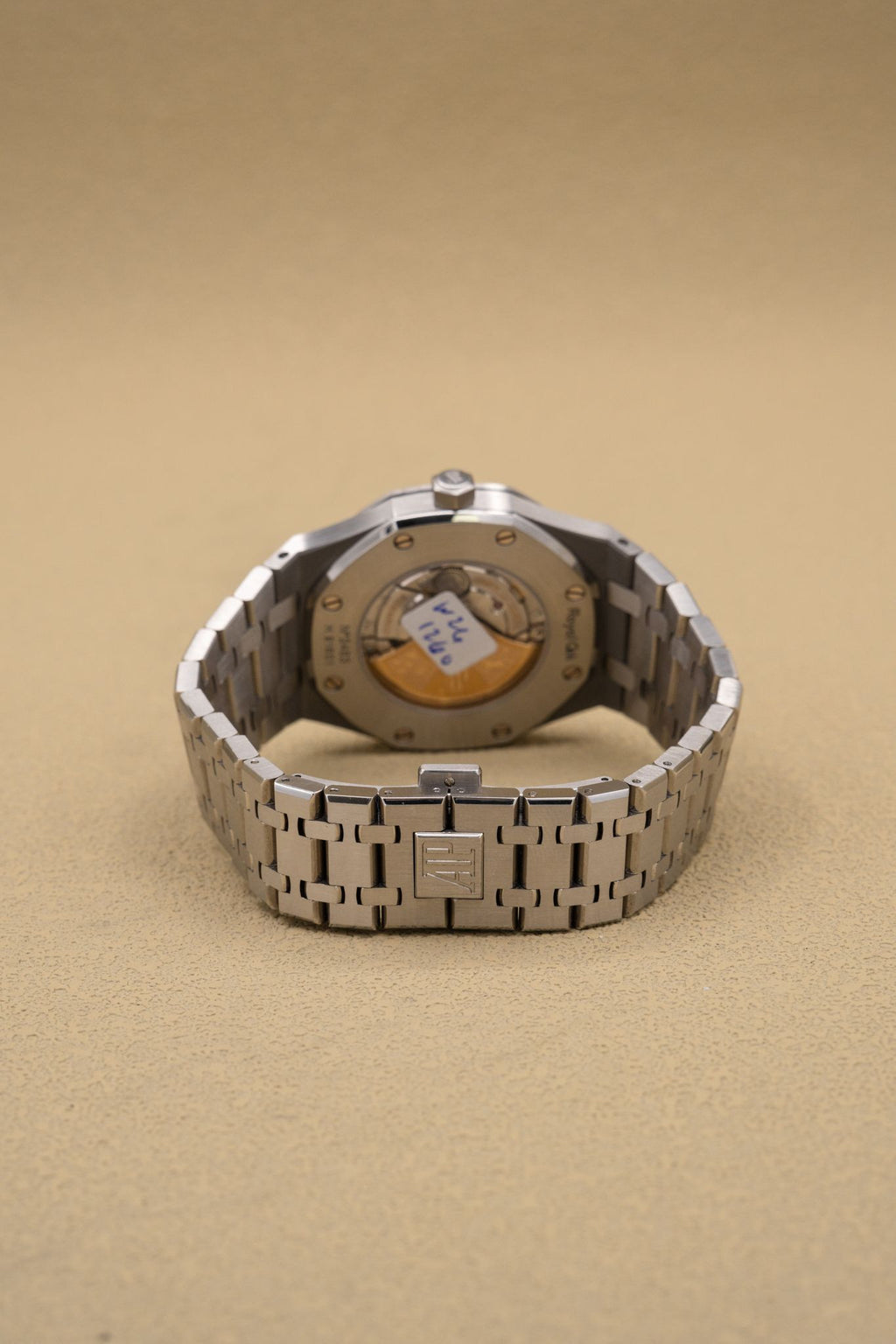 Audemars Piguet Royal Oak Selfwinding White Dial on Bracelet 15400ST.OO.1220ST.02 Complete 2014