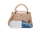Louis Vuitton X BILLIE ZANGEWA Calfskin Printed Embroidered Capucines