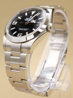 Rolex Explorer 40 Black Index Arabic Dial on Oyster 224270 Complete 2026