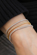 Mini Tennis Bracelet in 14K White Gold, 1.5 ct B-149RD