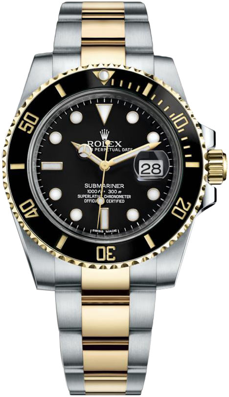 Rolex Submariner Black Dial on Oyster 126613LN Complete 2021