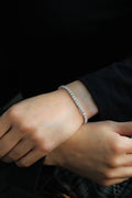 Diamond Tennis Bracelet in 14K White Gold, 6.62ct B-662