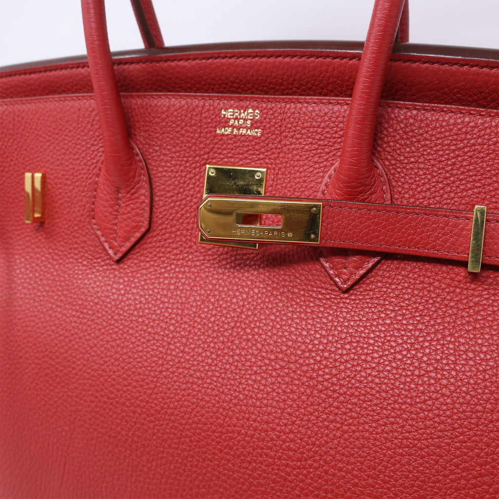 Hermes Togo Birkin 35 Rough Casaque