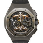Audemars Piguet Royal Oak Concept Tourbillon Chronograph Openworked Skeleton Dial on Rubber Strap 26612TI.OO.D002CA.01 Complete