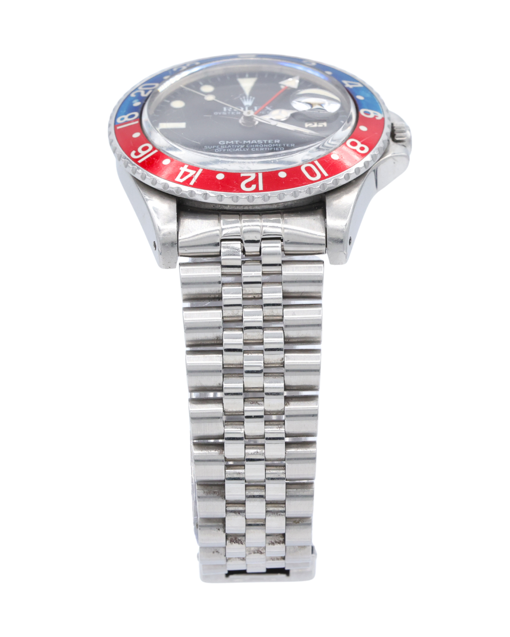 Rolex GMT-Master Vintage Black Dial on Jubilee 16750 with Box 1981