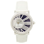 Cartier Rotonde de Cartier Mysterious Hour Blue Dial on White Croc HPI01197 Complete 2018