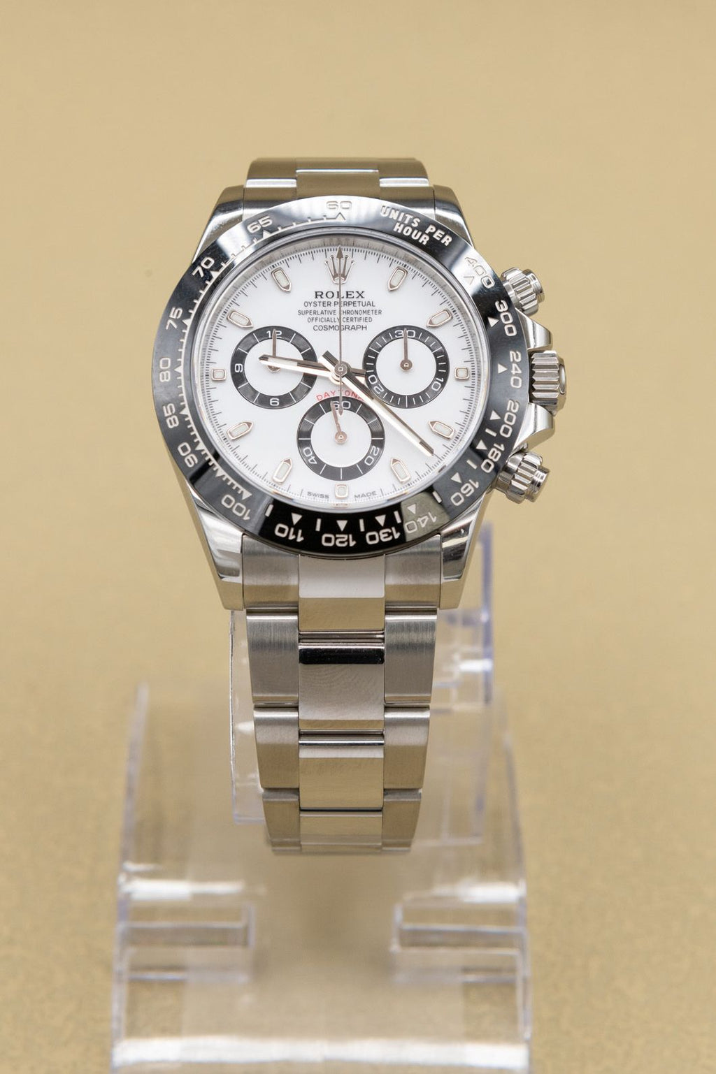 Rolex Daytona "Panda" White Dial on Oyster 116500LN Complete 2022