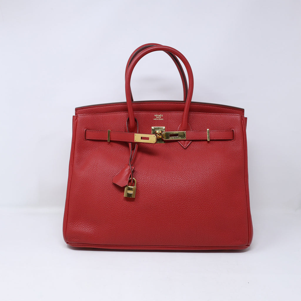Hermes Togo Birkin 35 Rough Casaque