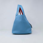 Hermes Pitcotin Lock MM Eclat Tarillon Clemence Blue Frida & Rose