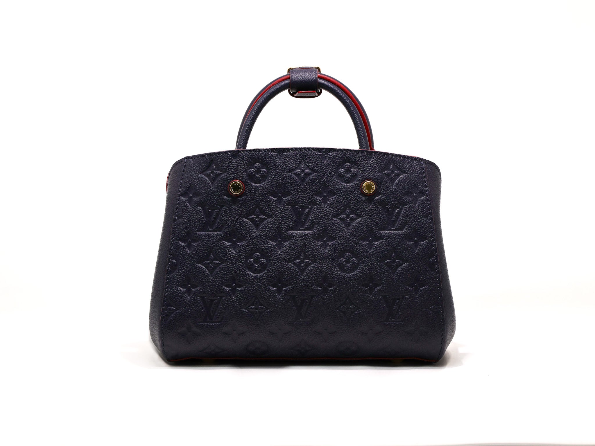 Louis Vuitton Marine Rogue Monogram Empreinte Leather Montaigne BB Bag