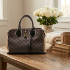 Louis Vuitton Damier Ebene NormandyTop Handle Bag