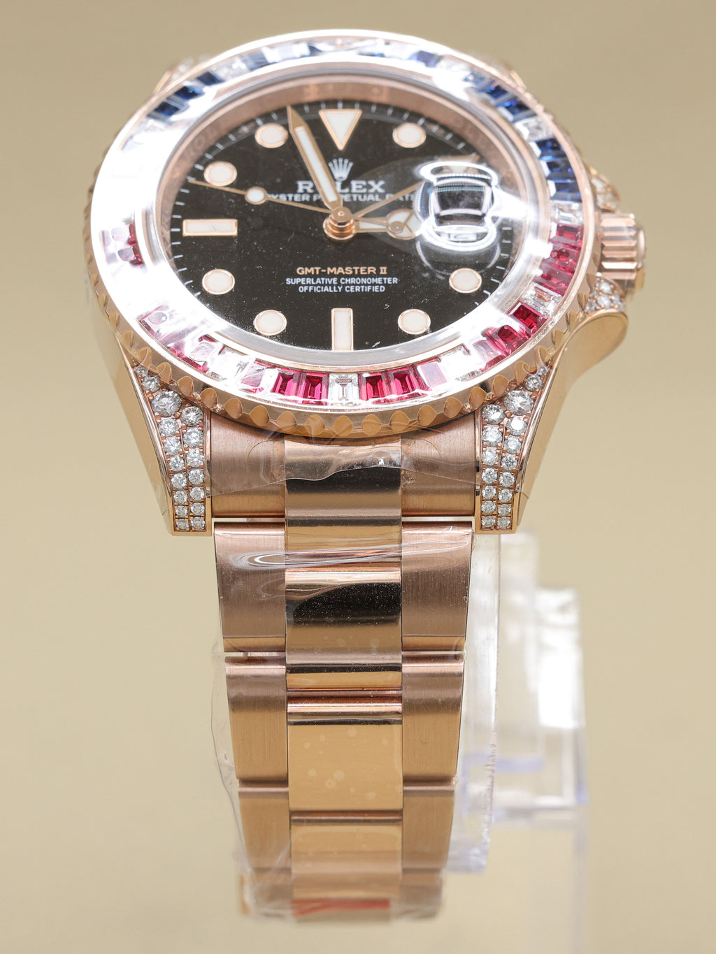 Rolex GMT-Master II SARU Black Dial on Oyster 126755SARU Complete 2020