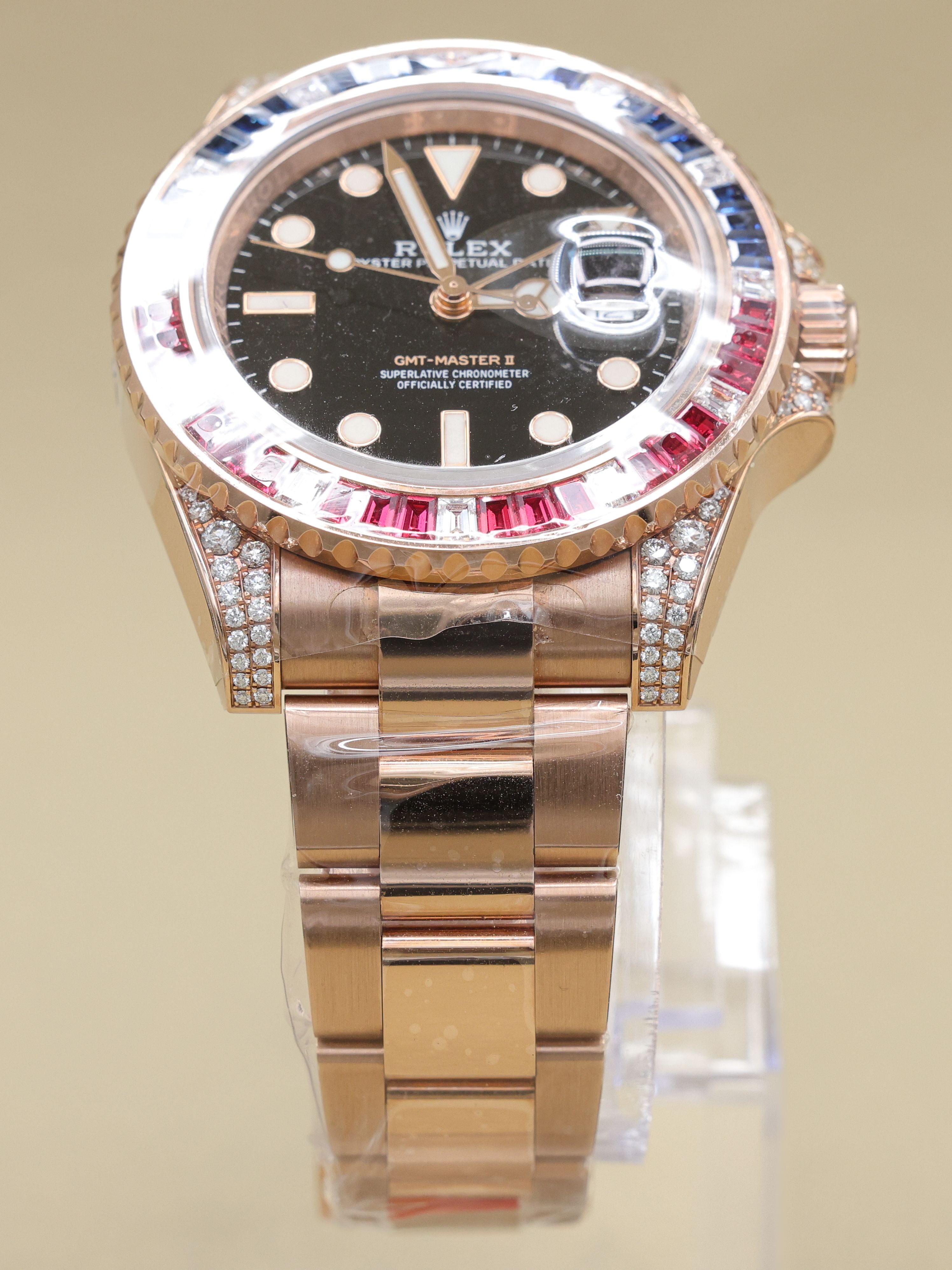 Rolex GMT-Master II SARU Black Dial on Oyster 126755SARU Complete 2020