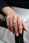 Platinum - Engagement Ring 2.8 cts.