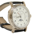 Patek Philippe Grand Complications Retrograde Silver Arabic Dial on Leather Strap 5160/500G-001 Complete 2020