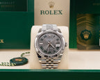 Rolex Datejust 41 Slate Green Roman Dial on Jubilee 126334 Complete 2026