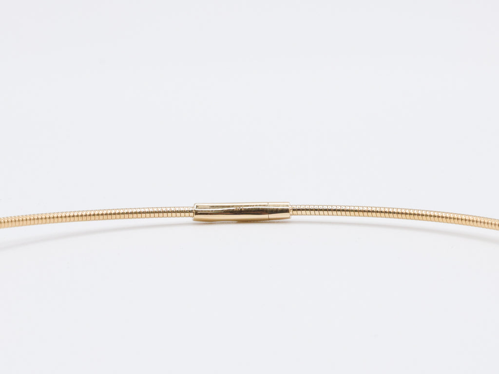 14K Yellow Gold Lab Grown Pear Diamond Collar Necklace 10.2ct N-323PS