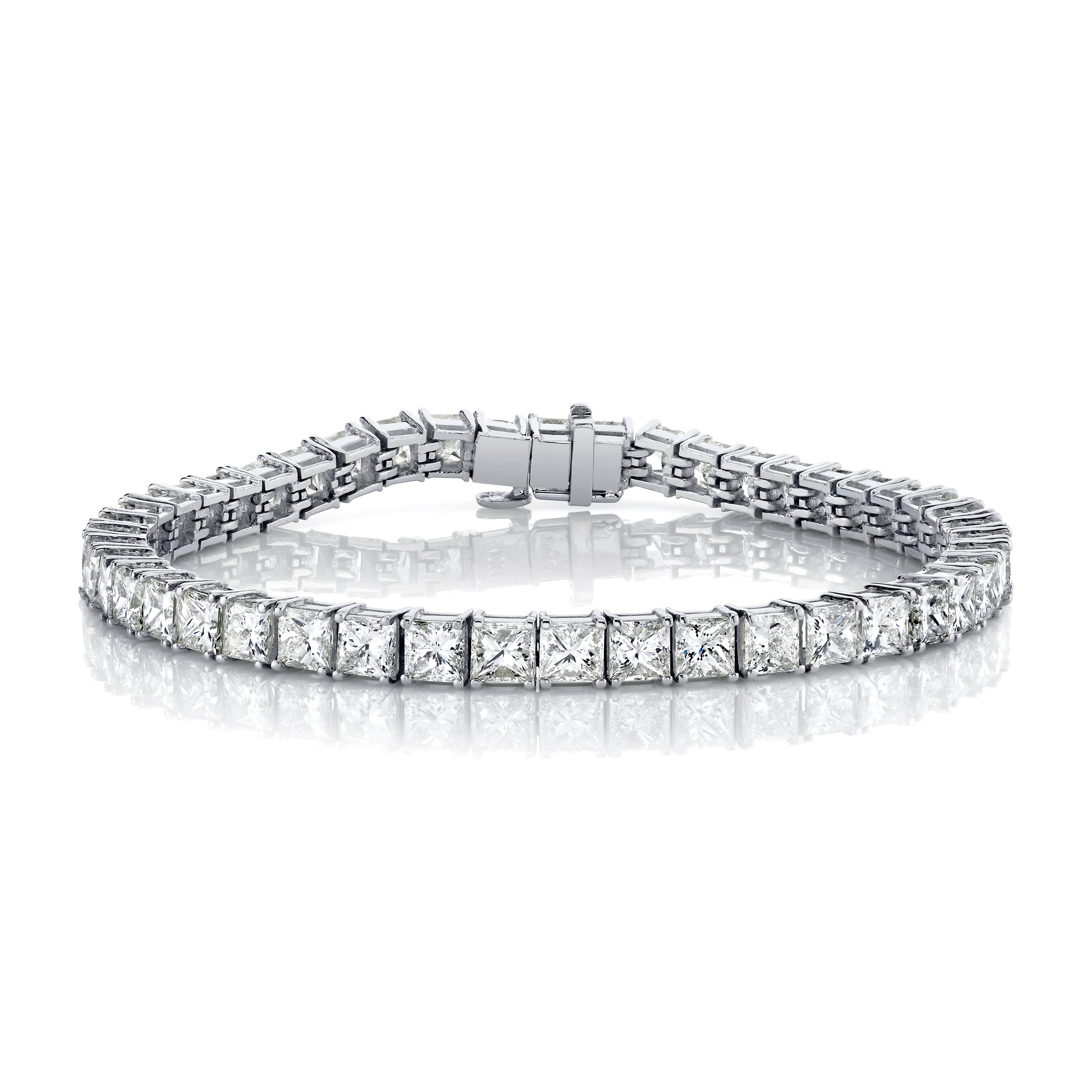 Sparkling Diamond Tennis Bracelet, 11.82ct B-09564
