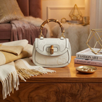 Gucci Bamboo Jumbo GG Handbag