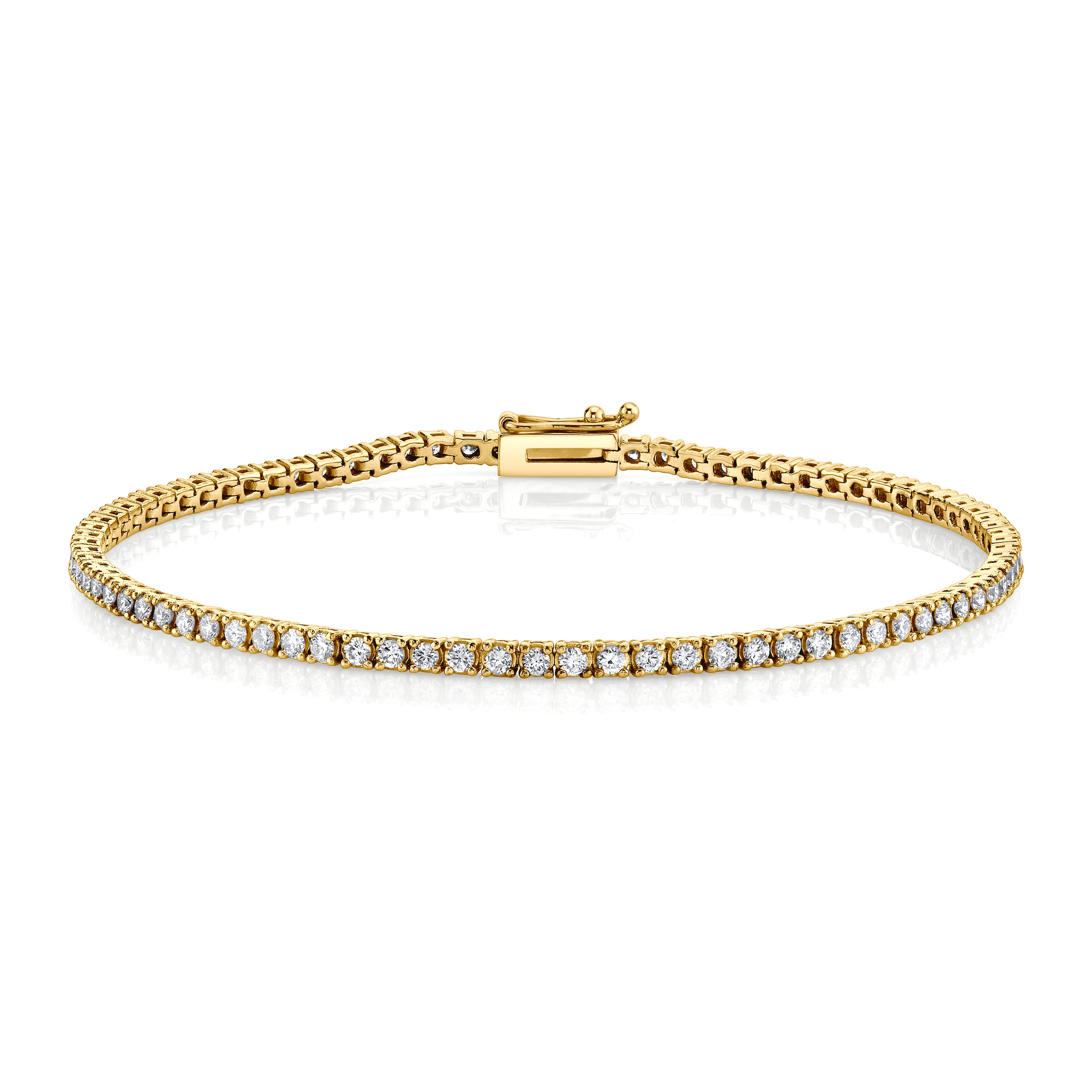 Classic Round Cut Jewelry Tennis Bracelet, 1ct b-100rd