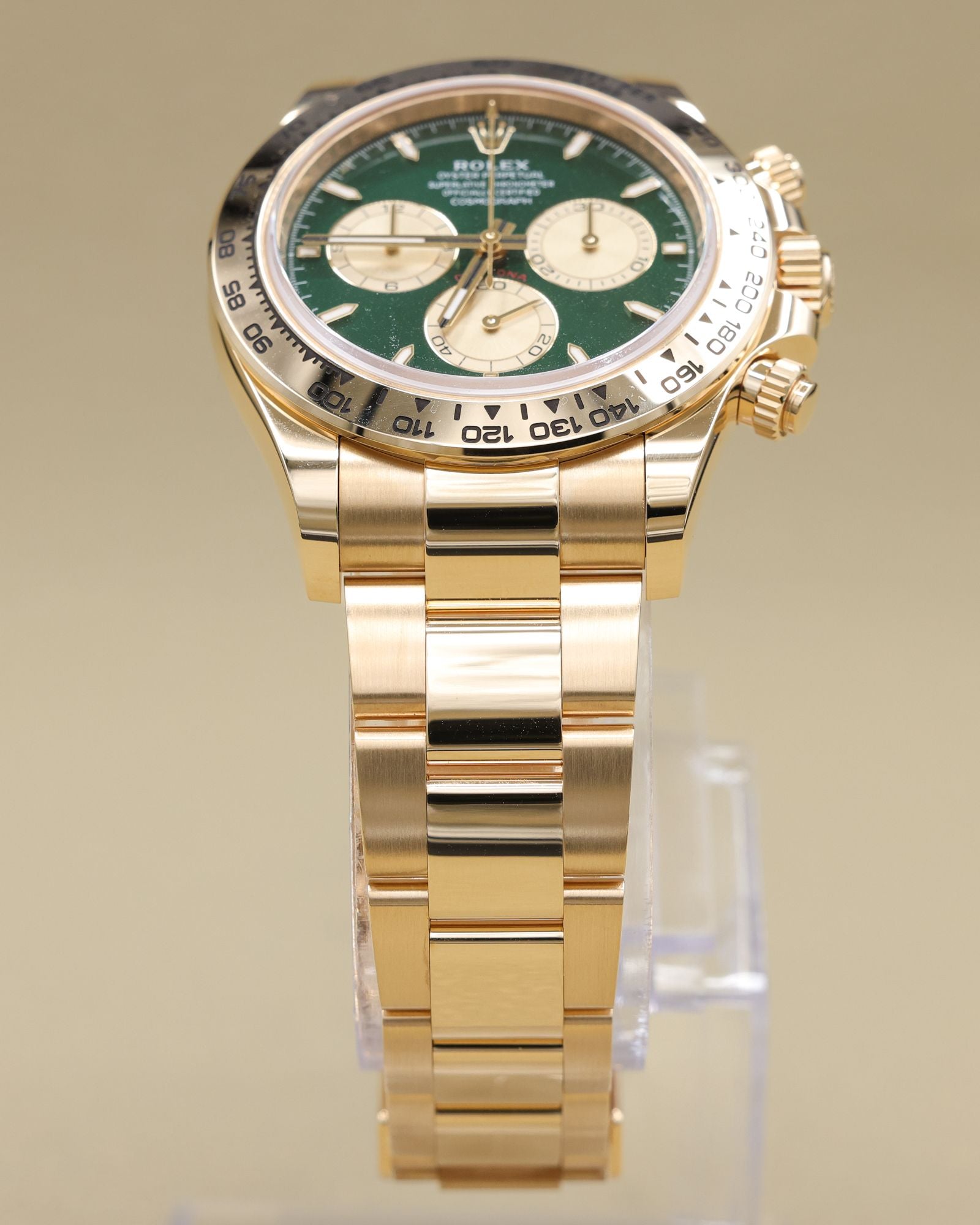 Rolex Daytona Green with Champagne Subdials Dial on Oyster 126508 Complete 2026