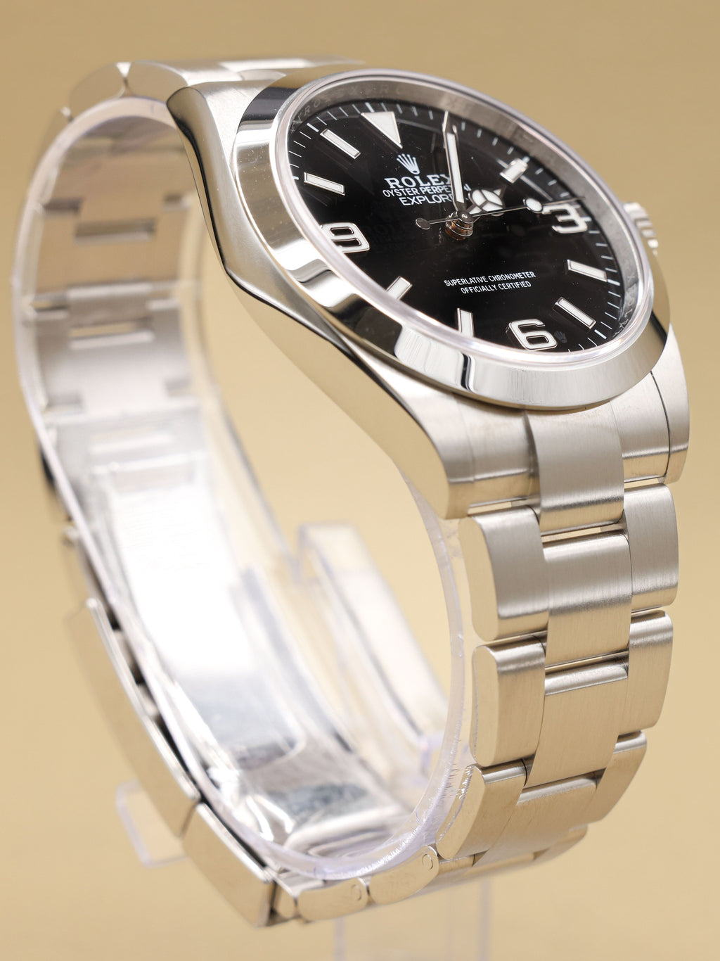 Rolex Explorer 40 Black Index Arabic Dial on Oyster 224270 Complete 2026