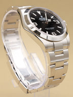 Rolex Explorer 40 Black Index Arabic Dial on Oyster 224270 Complete 2026