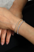 Diamond Tennis Bracelet in 14K White Gold, 2.41ct B-215ILL