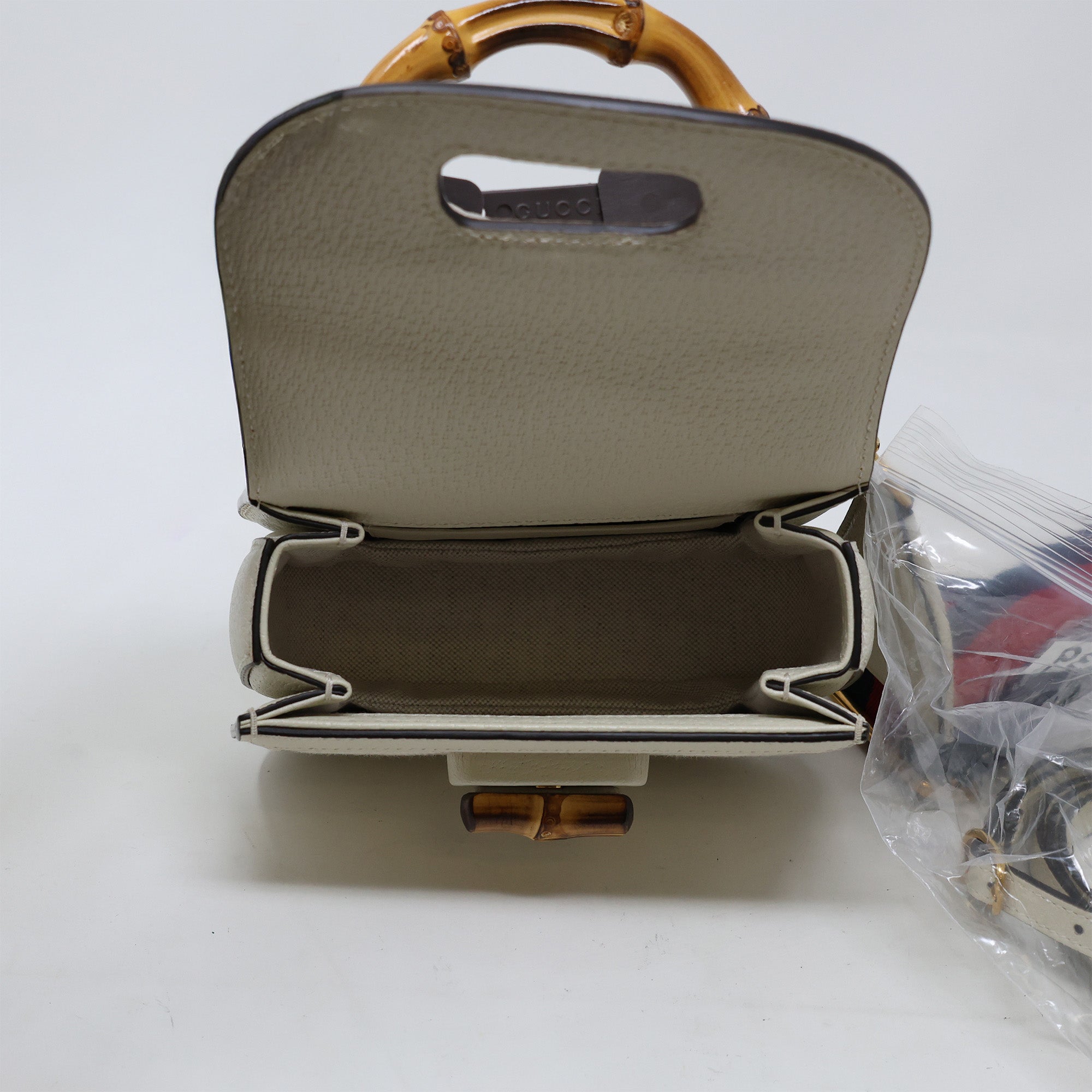 Gucci Bamboo Jumbo GG Handbag