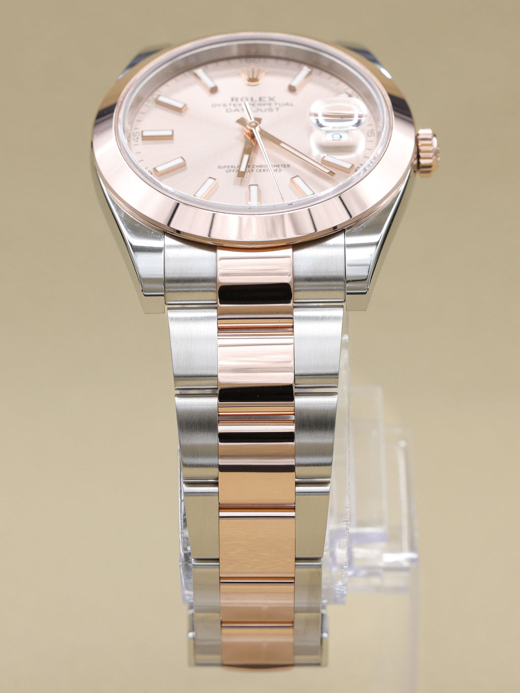 Rolex Datejust 41 Sundust Index Dial on Oyster 126301 Complete 2024