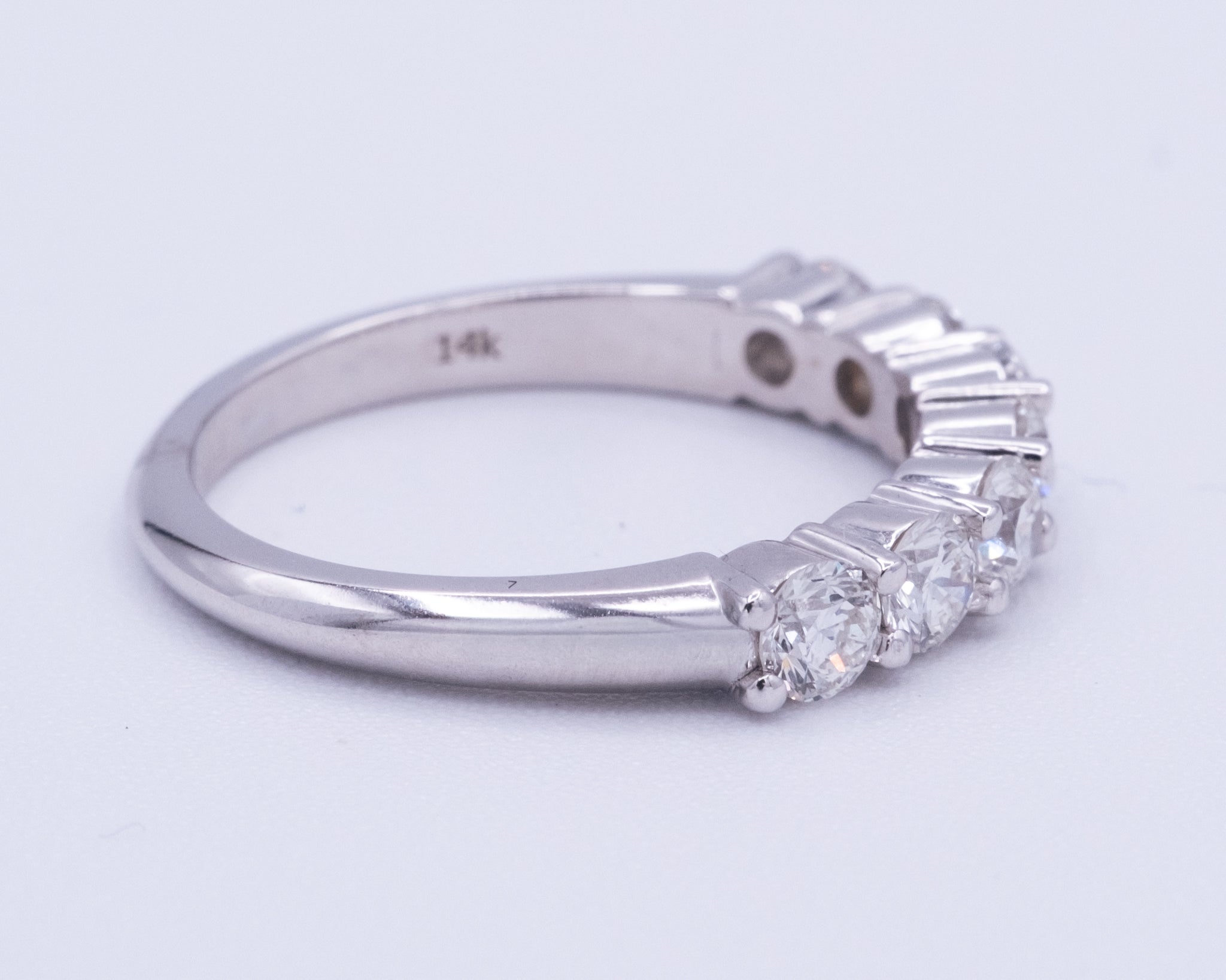White Gold - Men's Band 1.05 cts.