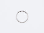 Round Diamond Eternity Stackable Thin Band 18KT Gold 0.5ct R-50