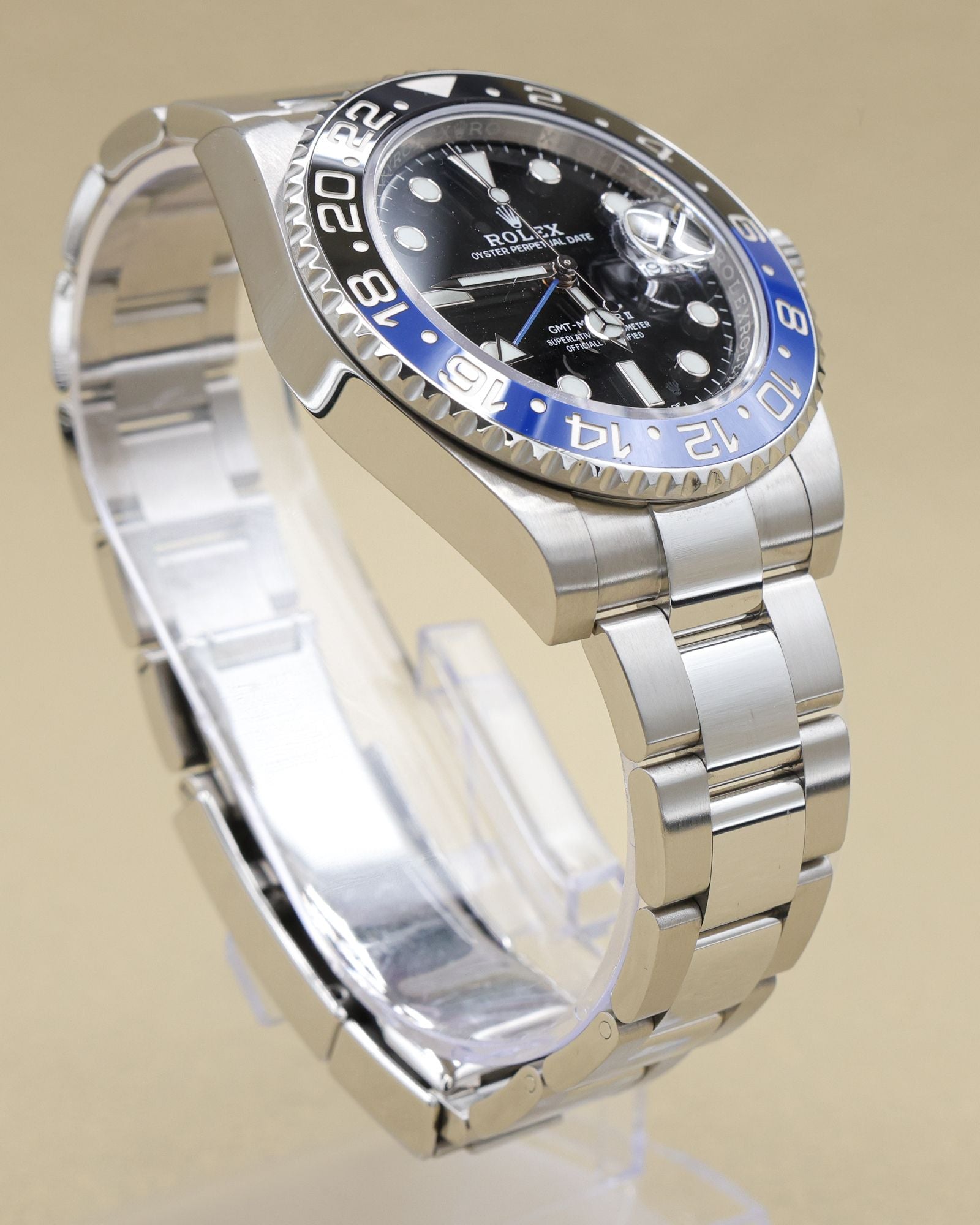 Rolex GMT-Master II 'Batman' Black Dial on Oyster 116710BLNR Complete 2018
