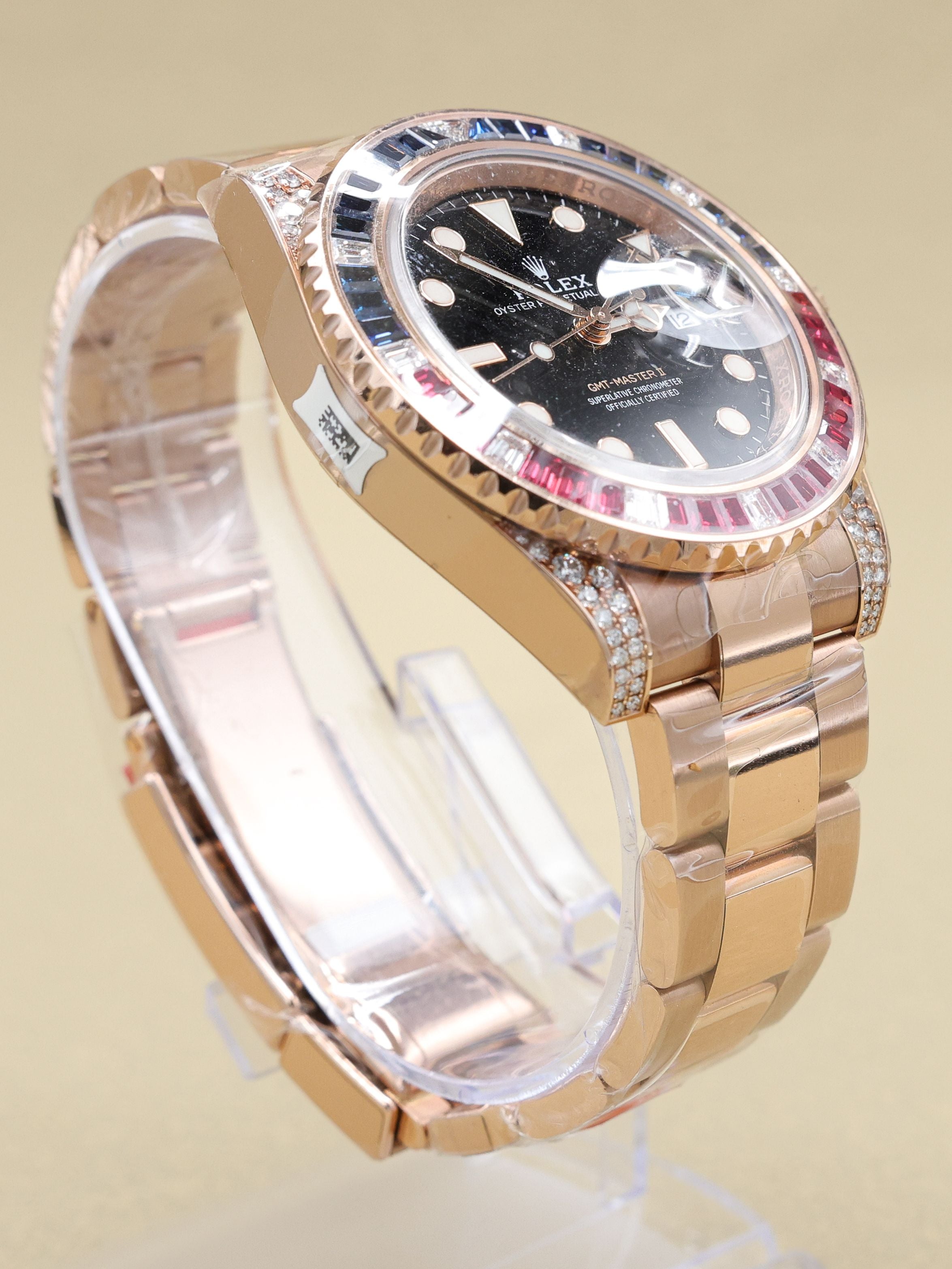 Rolex GMT-Master II SARU Black Dial on Oyster 126755SARU Complete 2020