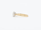 Round Natural Diamond Solitaire 14KT Two-Tone Ring 2.32ct R-232