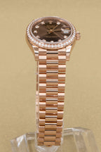 Rolex Datejust 31 Chocolate Diamond Dial on Presidential 278285RBR Complete 2026