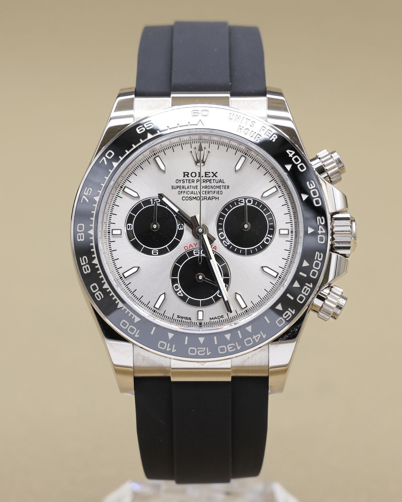 Rolex Daytona Steel And Black Index Dial on Oysterflex 126519LN Complete 2026
