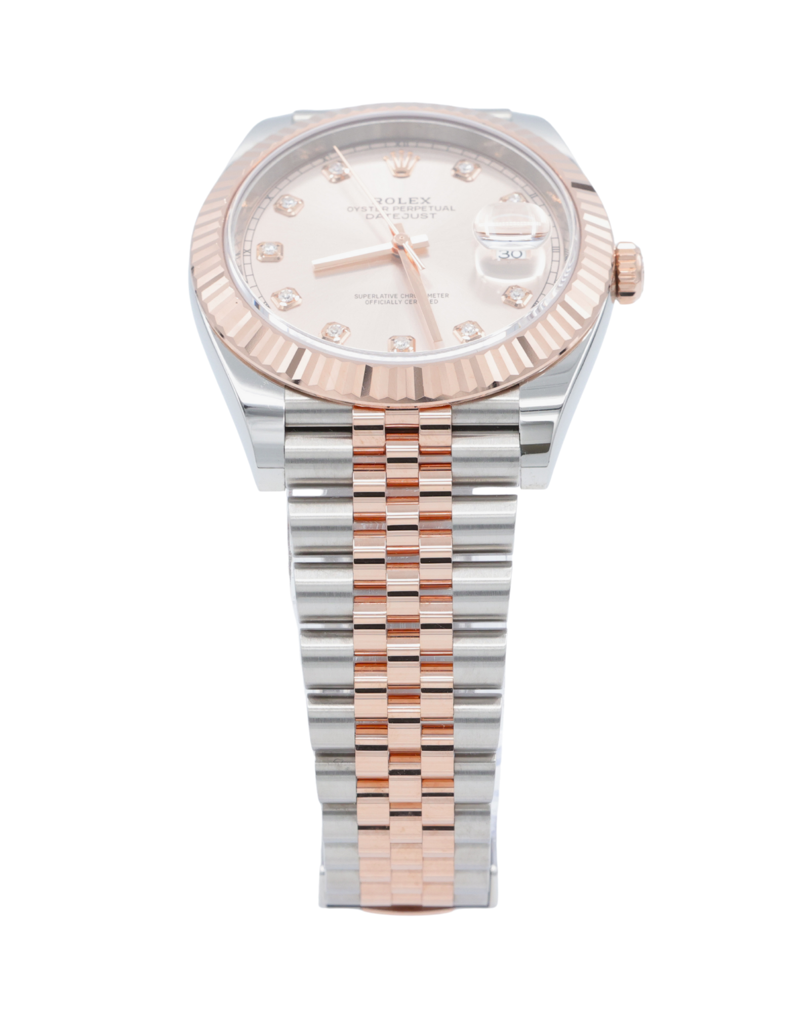 Rolex Datejust 41 Sundust Diamond Dial on Jubilee 126331 Complete 2016