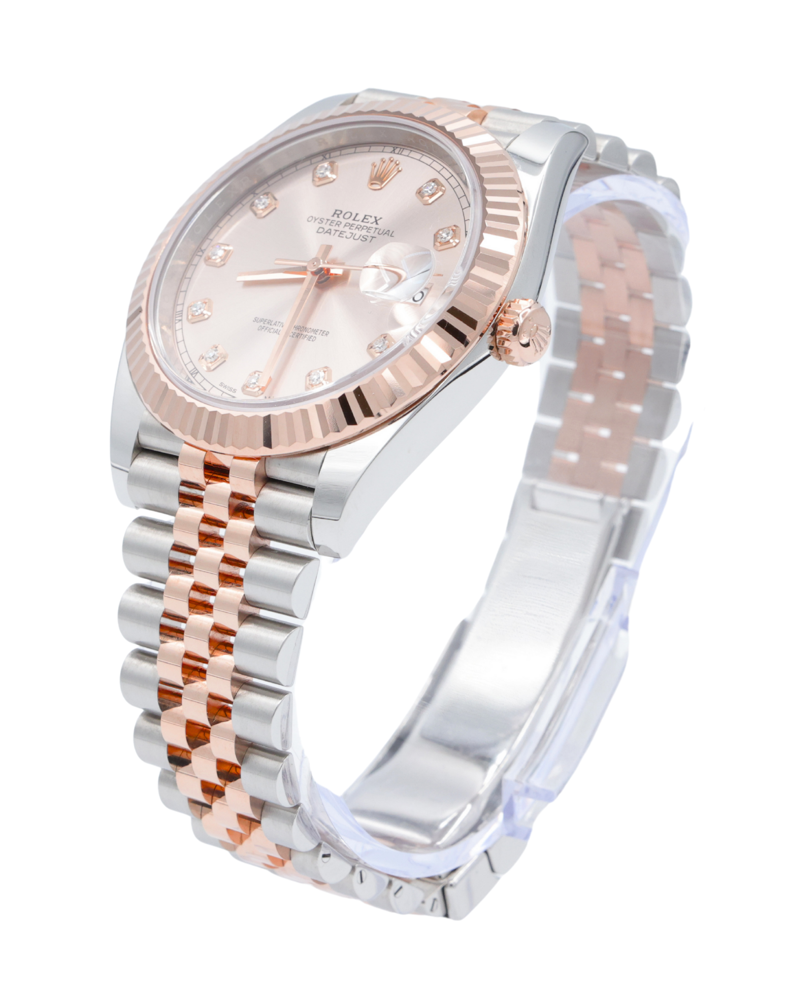 Rolex Datejust 41 Sundust Diamond Dial on Jubilee 126331 Complete 2016
