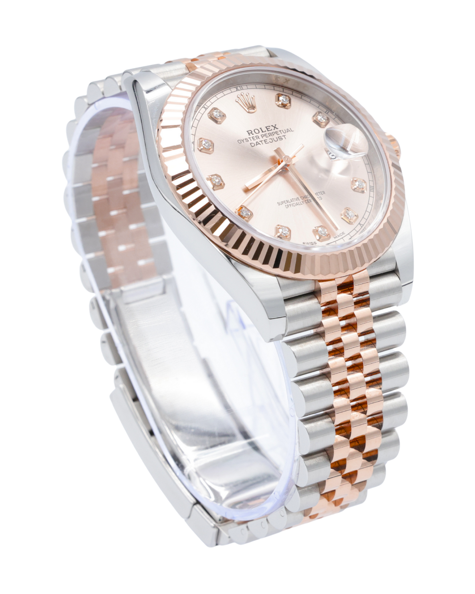Rolex Datejust 41 Sundust Diamond Dial on Jubilee 126331 Complete 2016