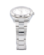 Rolex Datejust II Silver Stick Dial on Oyster 116334 Complete 2012