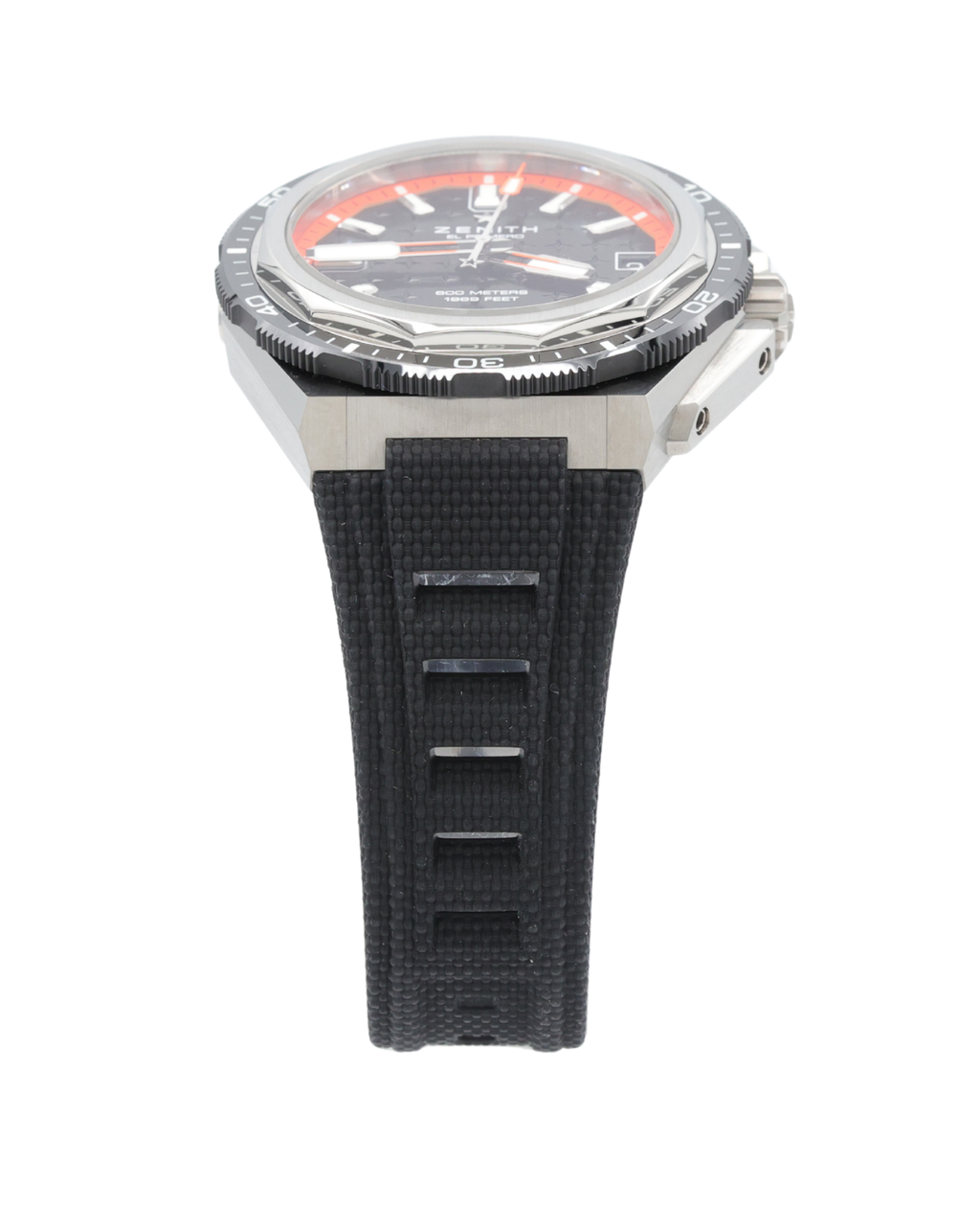 Zenith DEFY EXTREME DIVER Orange & Black Dial Dial on Black Rubber 95.9600.3620 Complete 2025