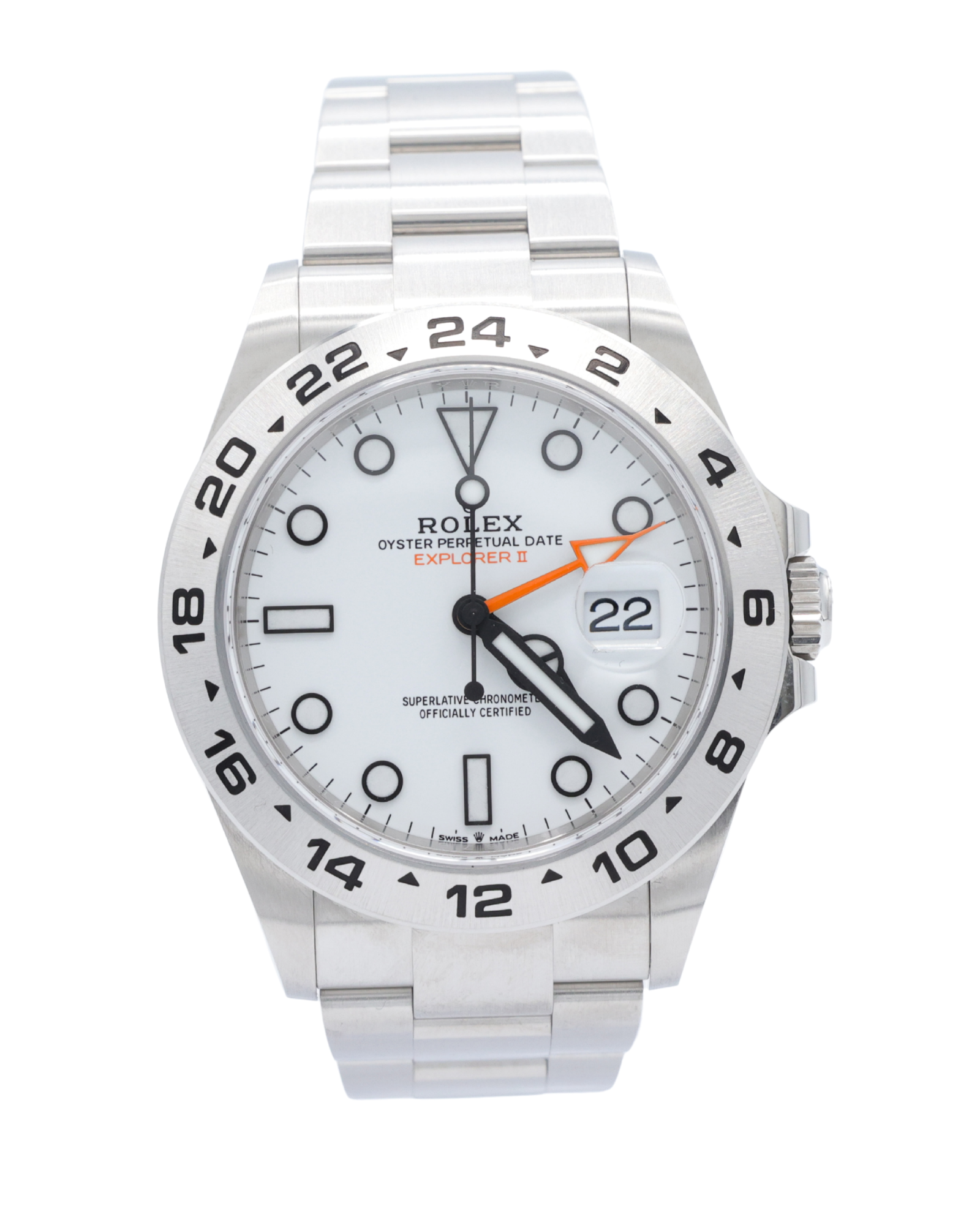 Rolex Explorer II White Dial on Oyster 226570 Complete 2022