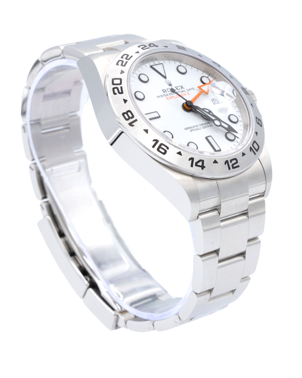 Rolex Explorer II White Dial on Oyster 226570 Complete 2022