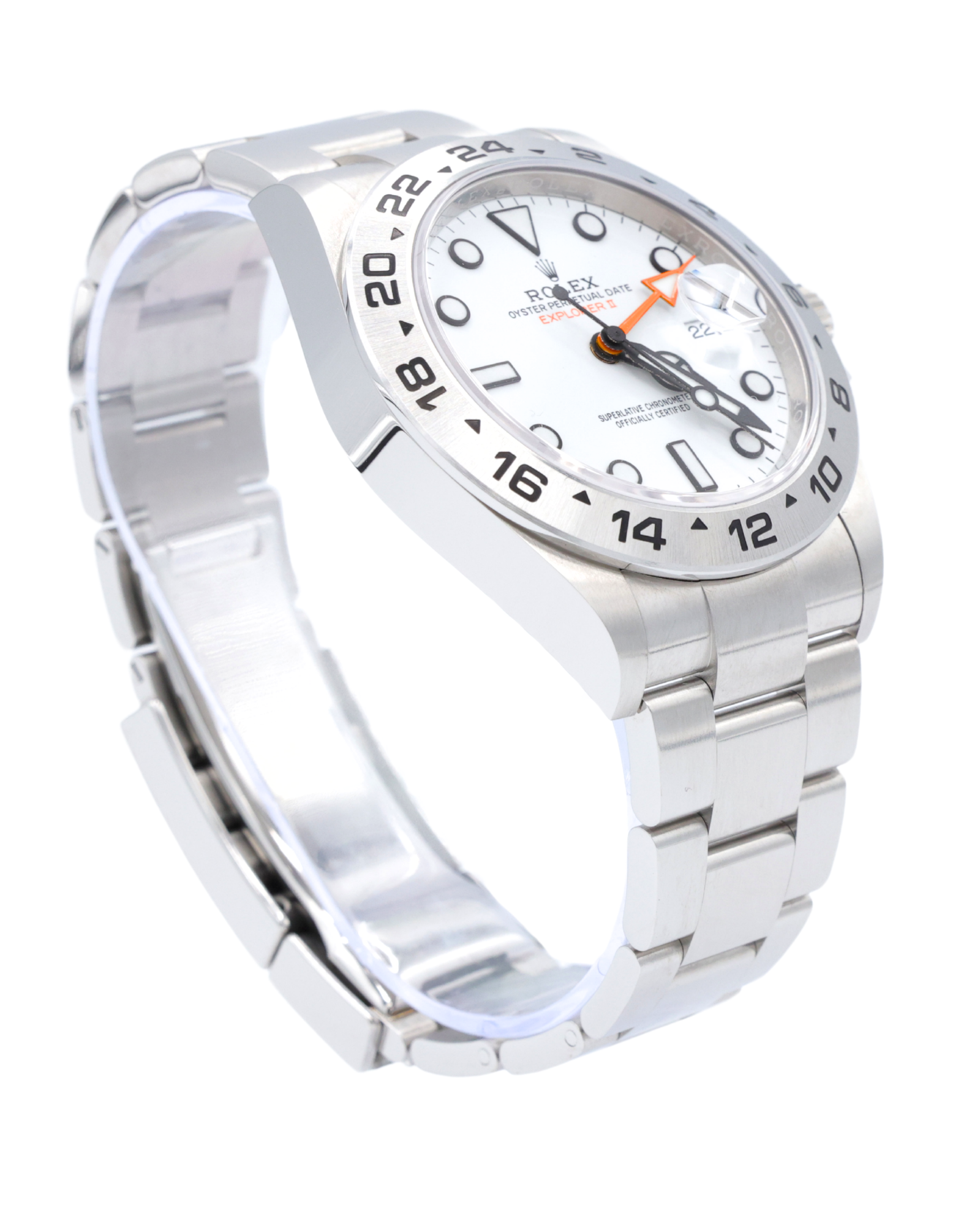Rolex Explorer II White Dial on Oyster 226570 Complete 2022