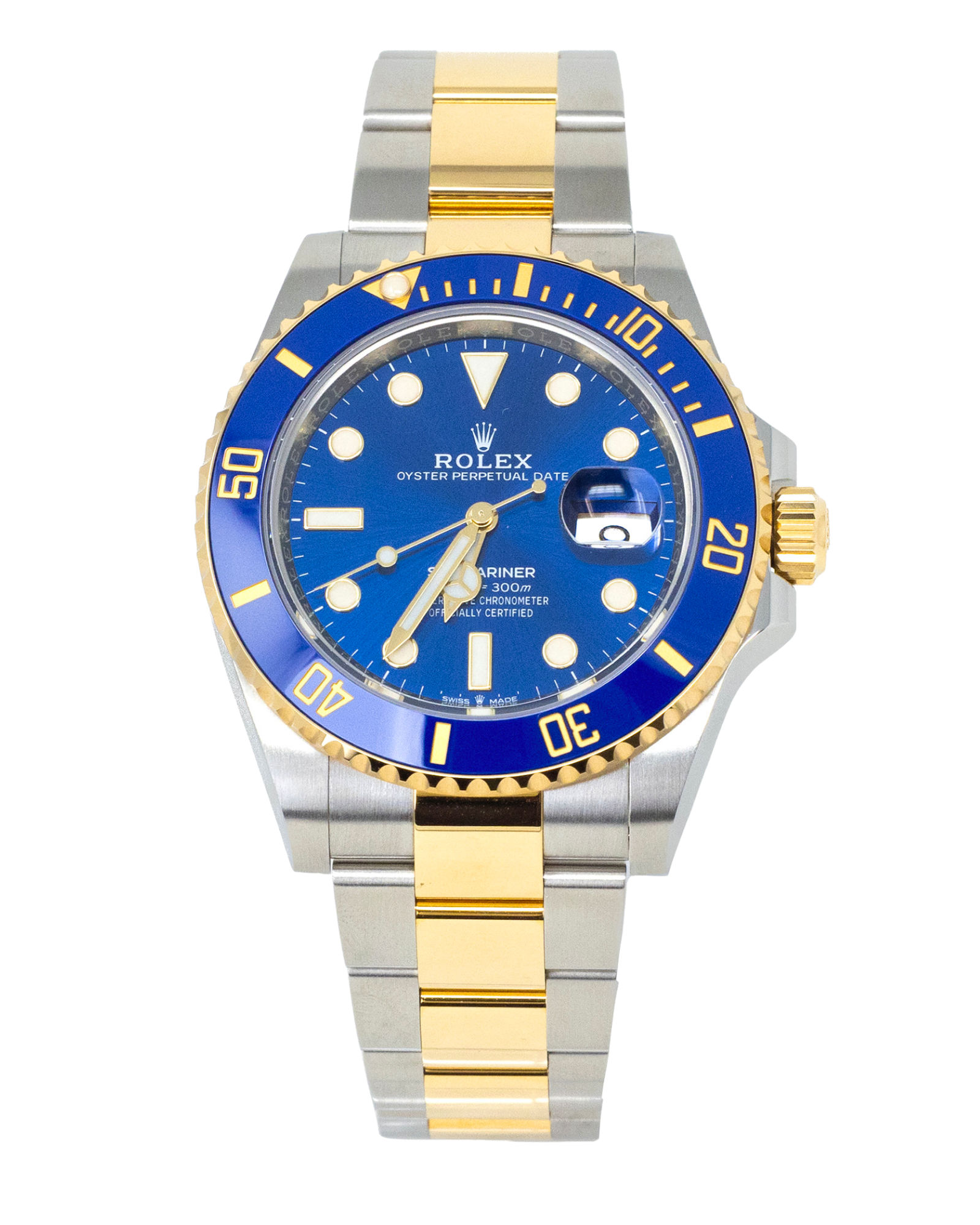 Rolex Submariner Blue Dial on Oyster 126613LB Complete 2024