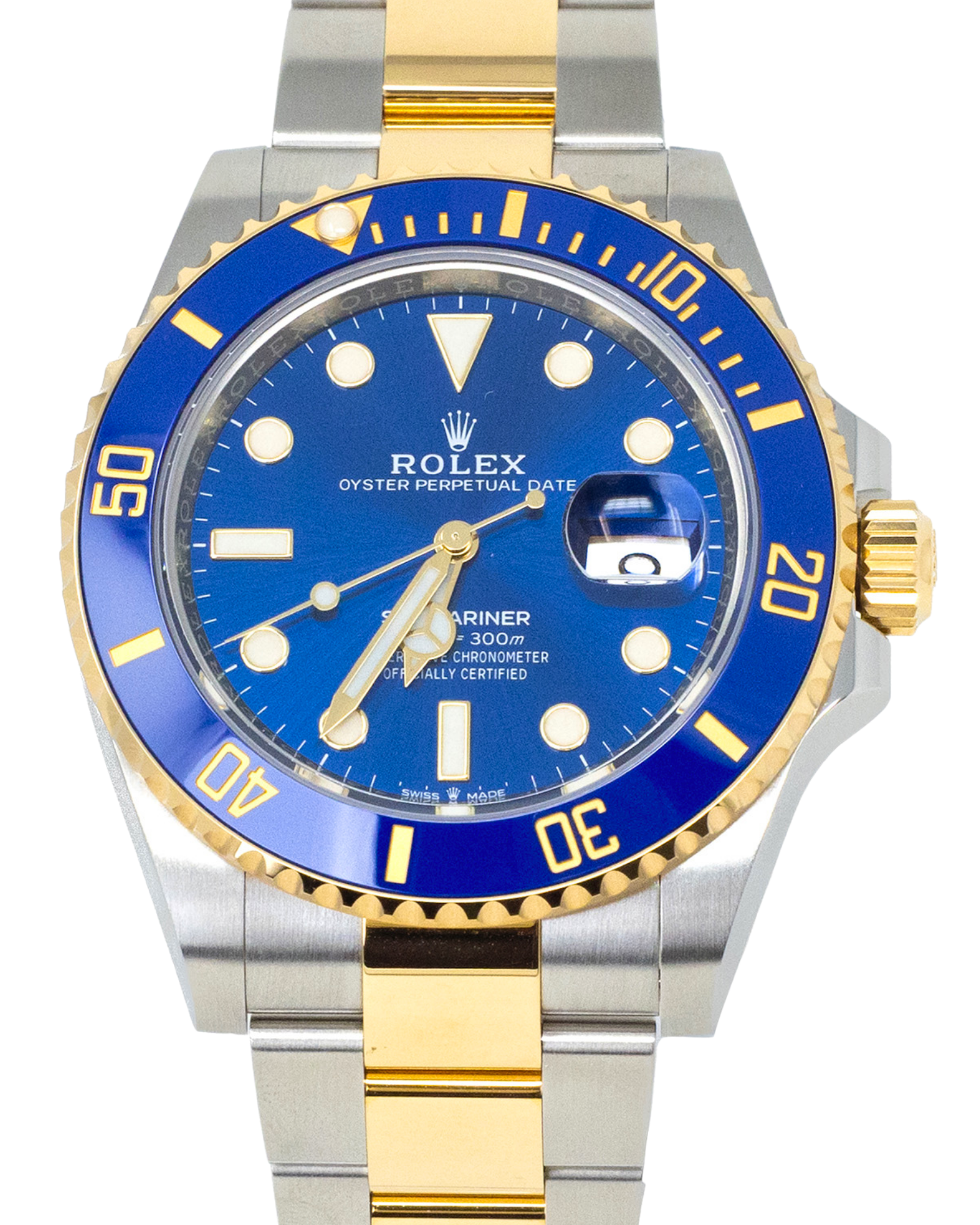 Rolex Submariner Blue Dial on Oyster 126613LB Complete 2024