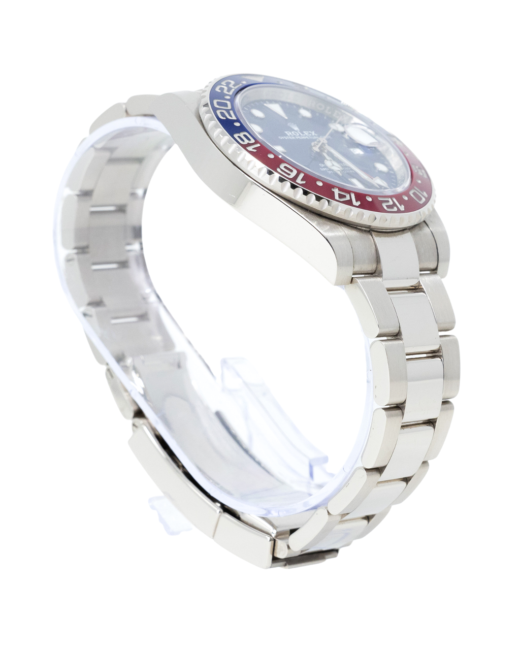 Rolex GMT-Master II Pepsi Blue Dial on Oyster 126719BLRO Complete 2021