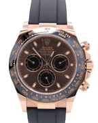 Rolex Daytona Chocolate Index Dial on Oysterflex 116515LN Complete 2024