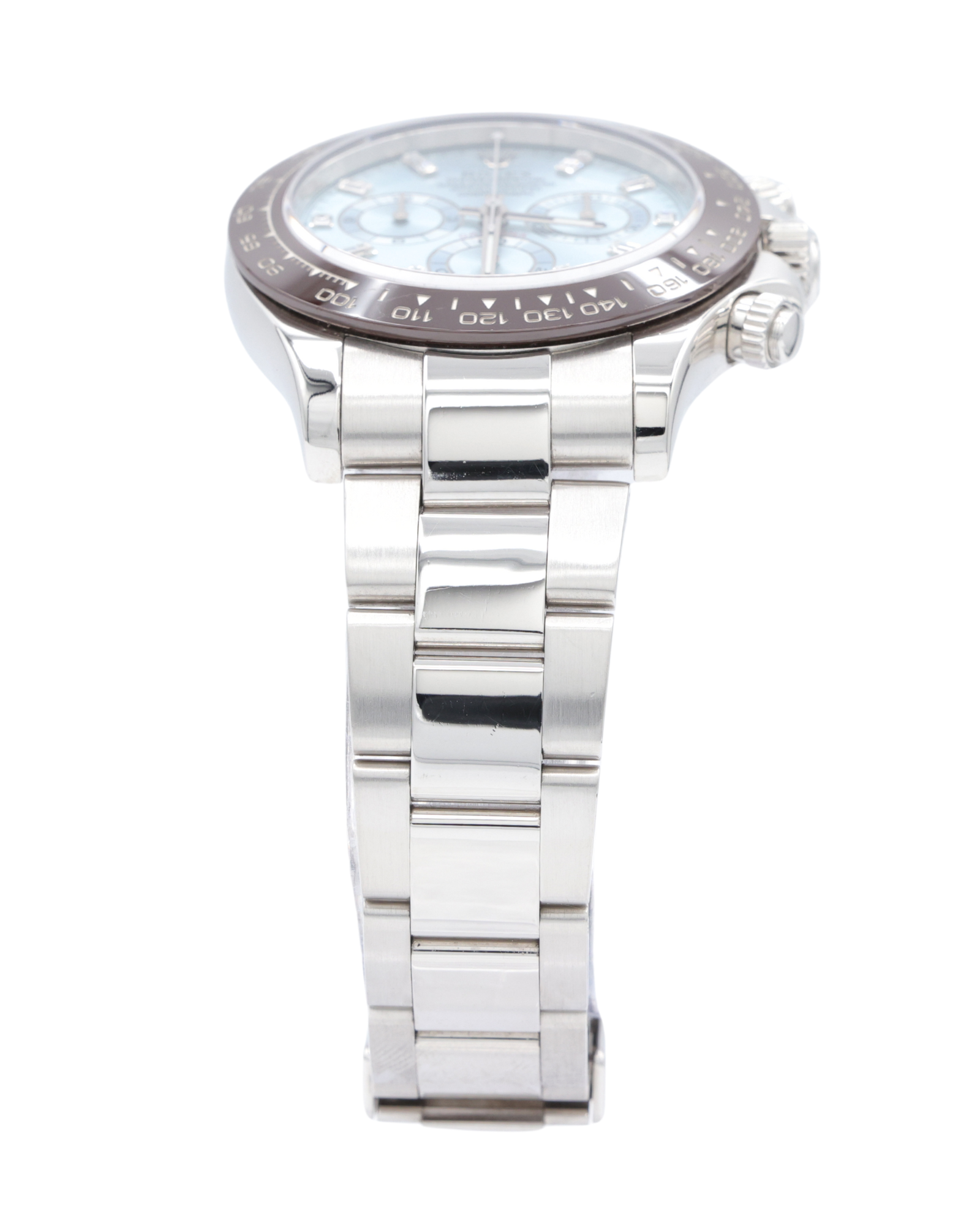 Rolex Daytona Ice Blue Diamond Dial on Oyster 116506 Complete 2020